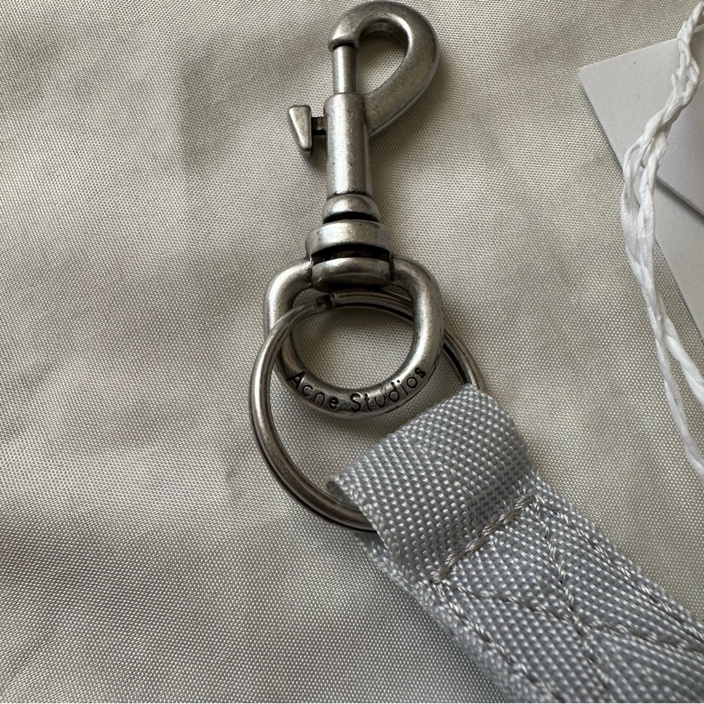 Acne Studios Mini Pouch Silver - Picture 9 of 14